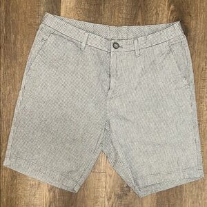Calvin Klein Gray Flat Front Shorts